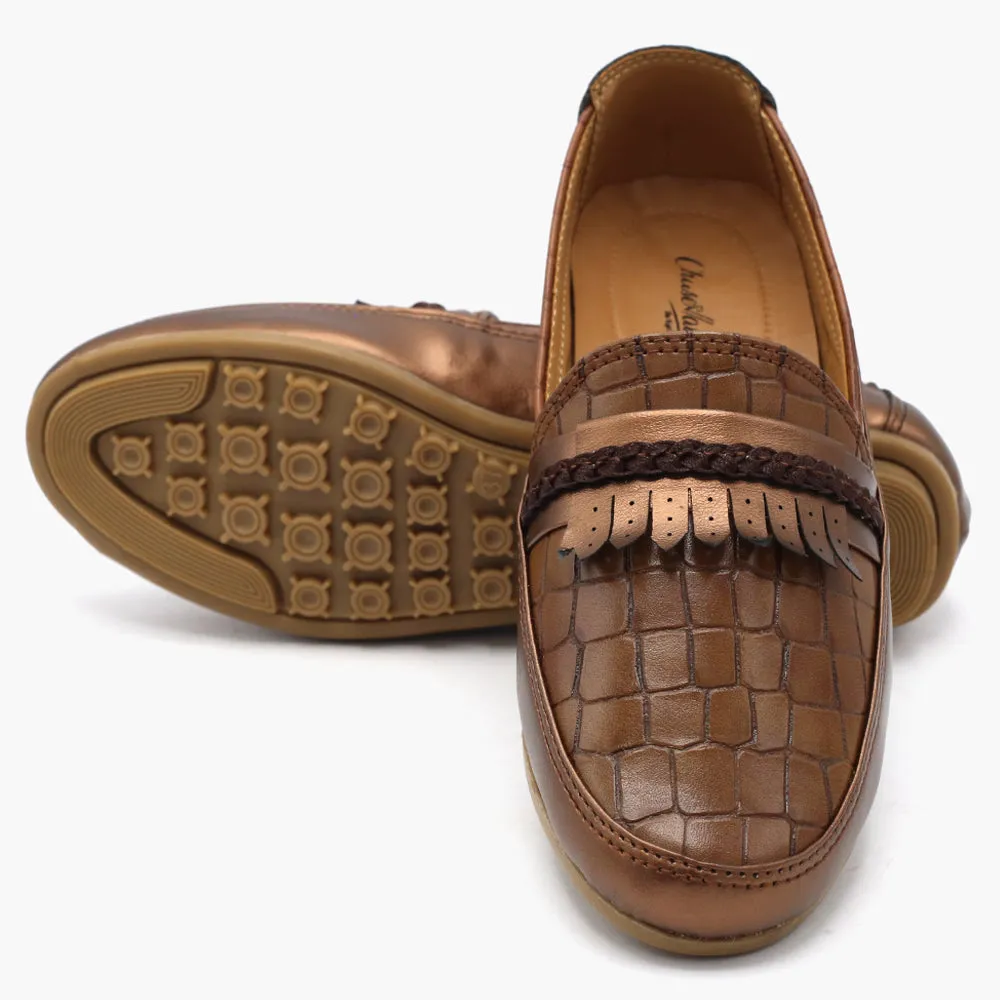 Women's Loafer - Brown
