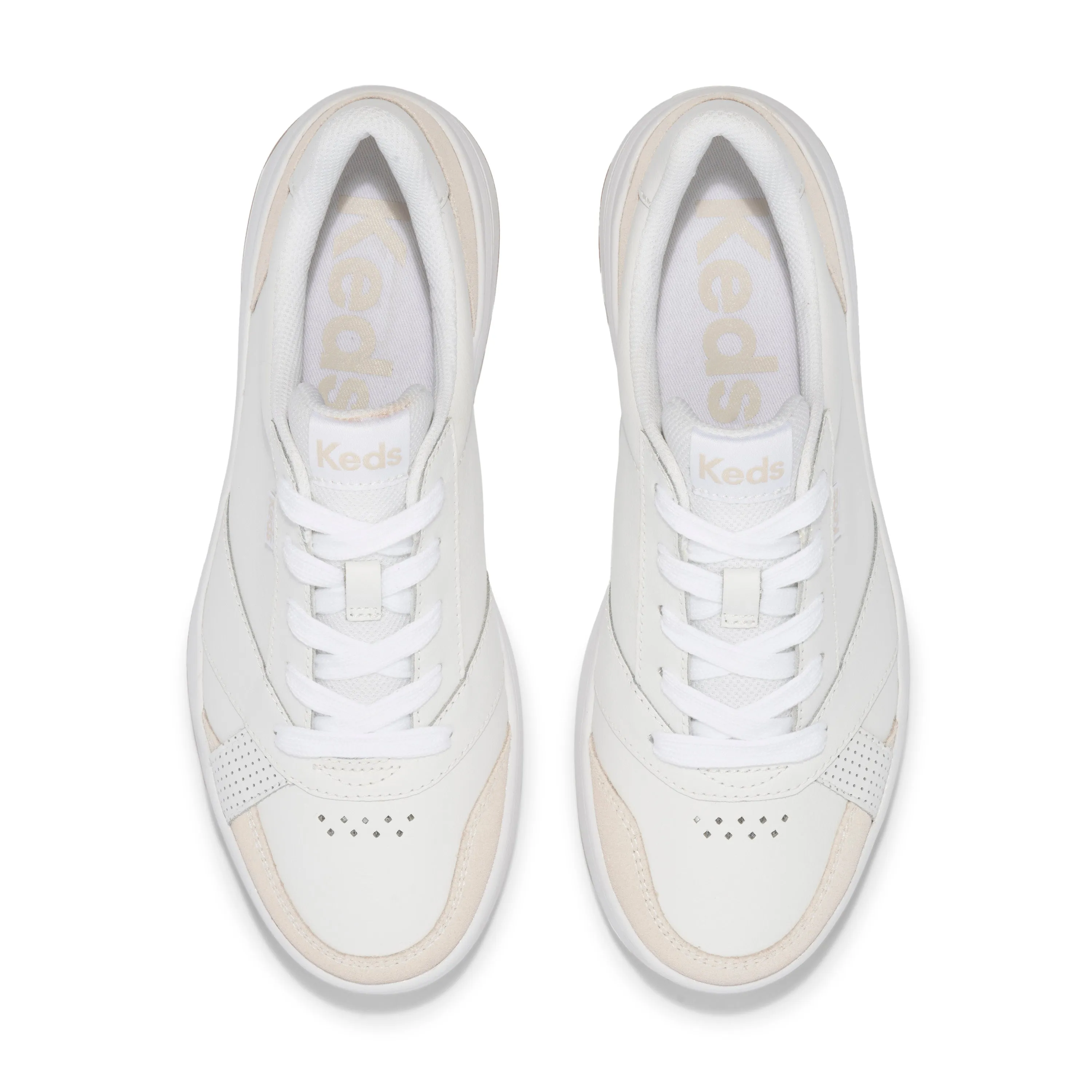 Women's The Court Leather Suede - White/Gum