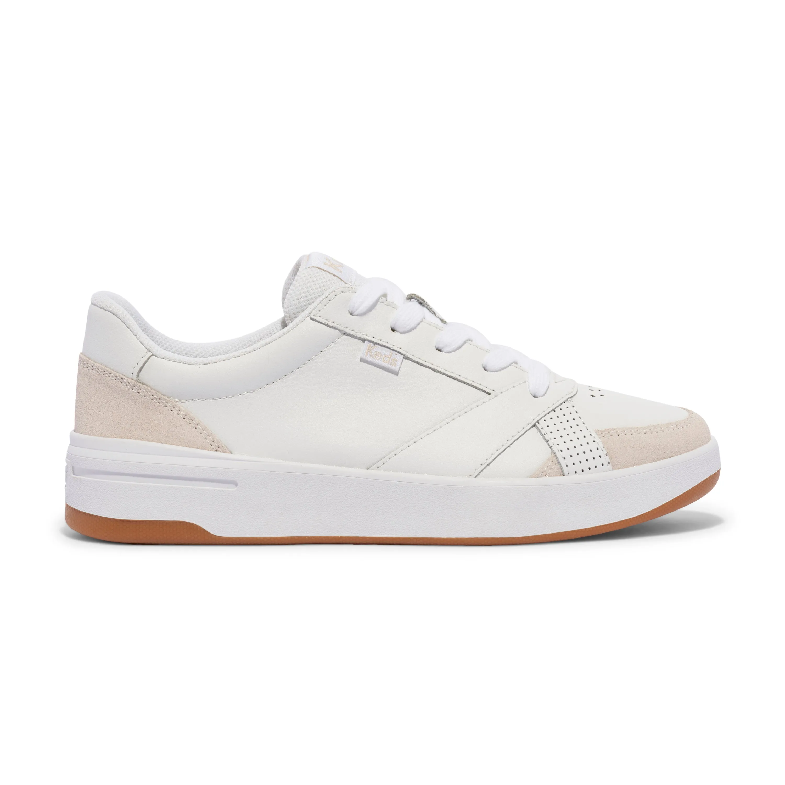Women's The Court Leather Suede - White/Gum