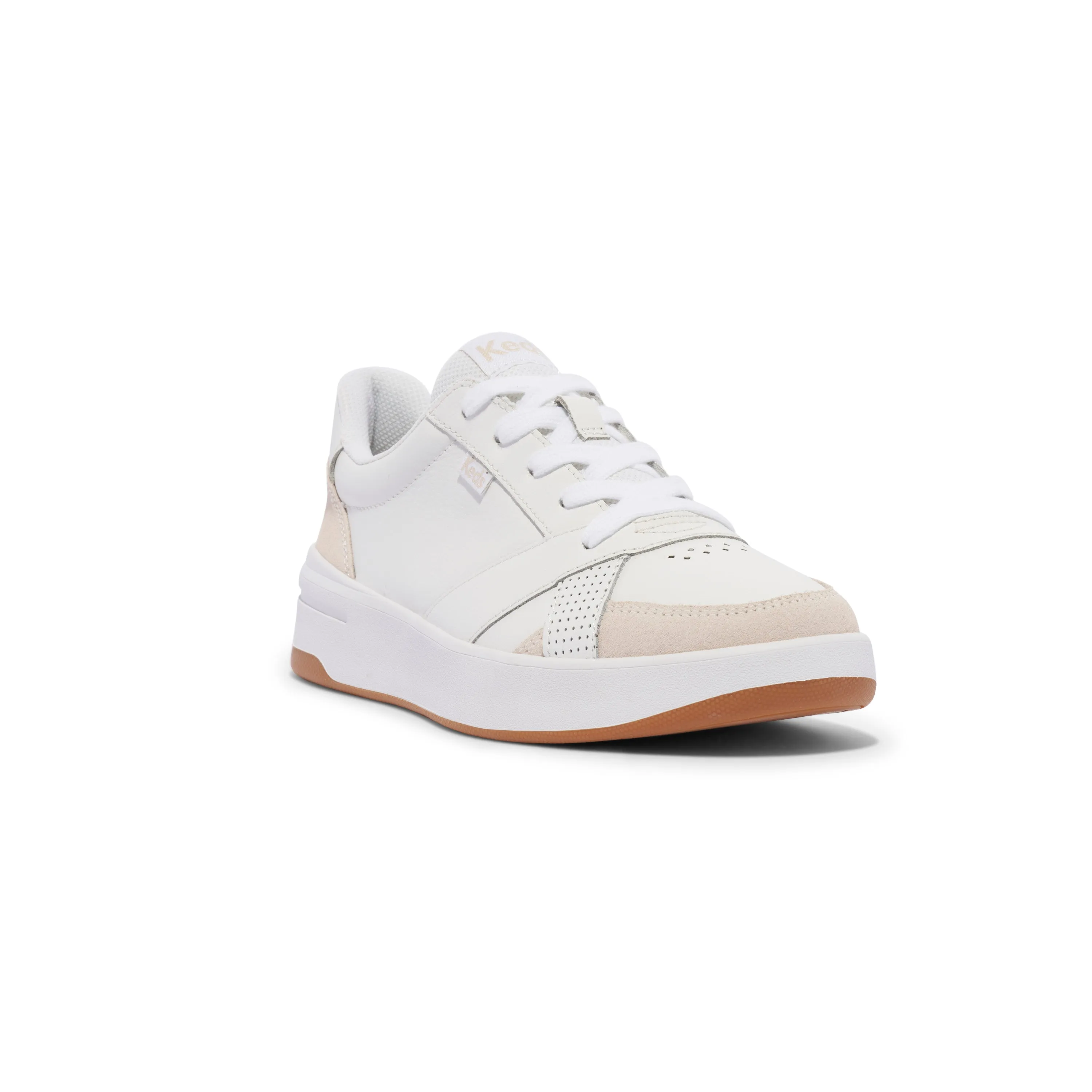 Women's The Court Leather Suede - White/Gum