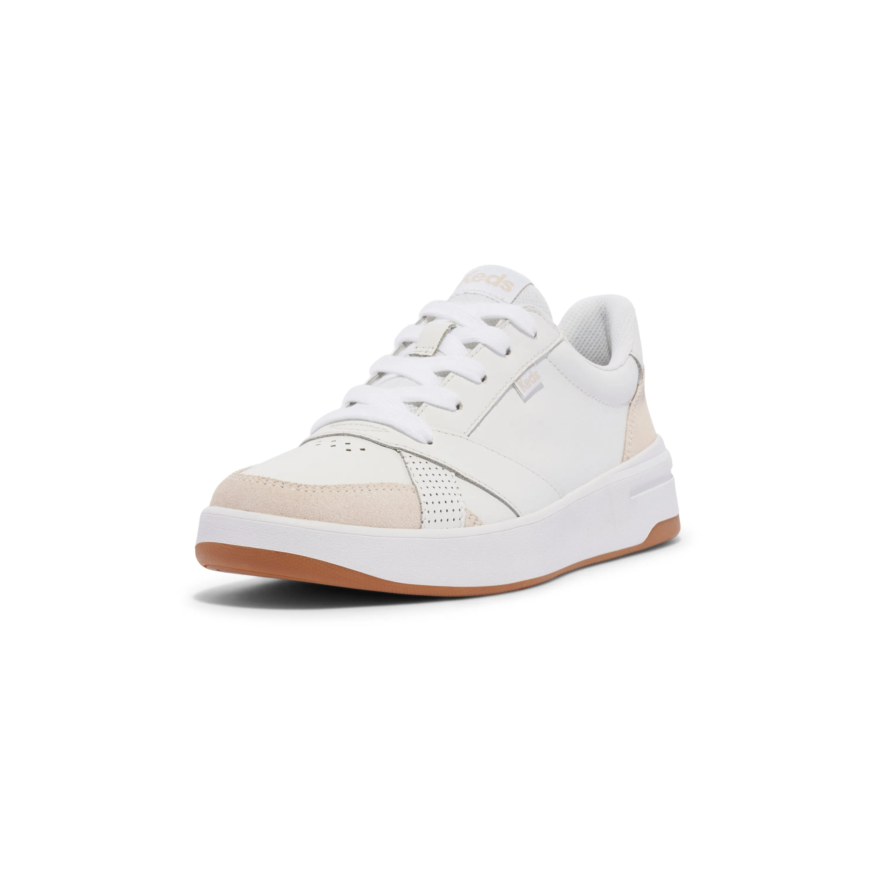Women's The Court Leather Suede - White/Gum