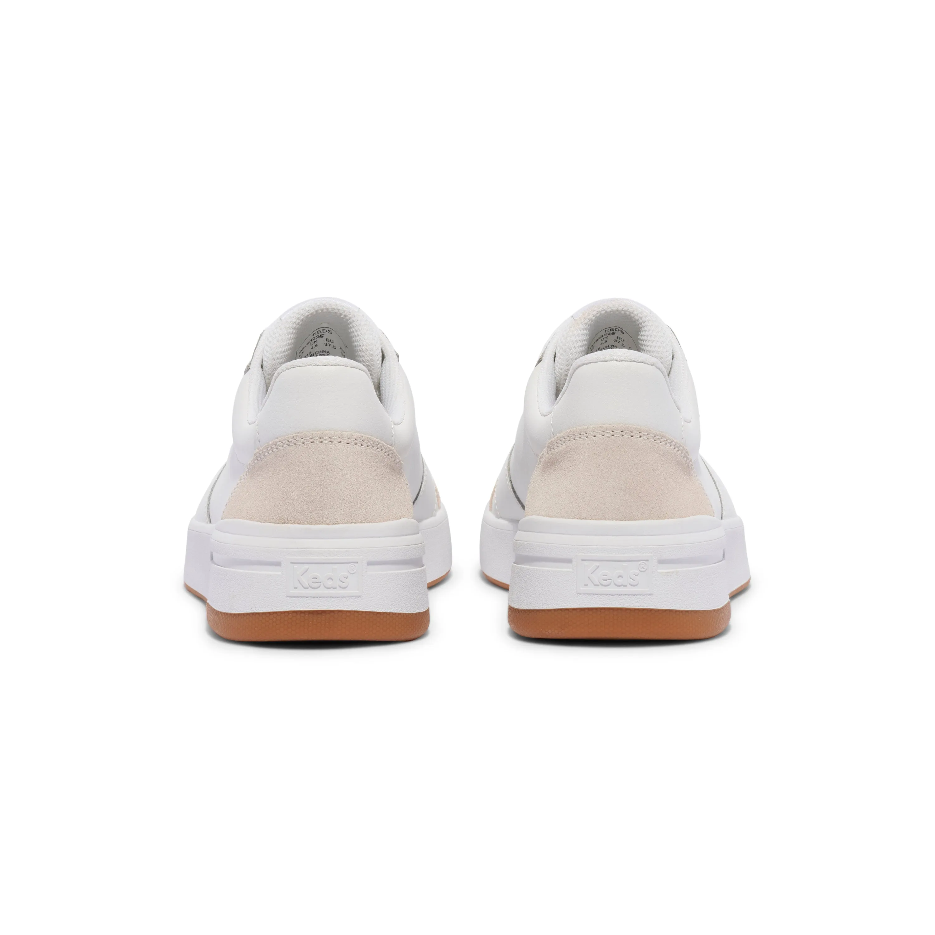 Women's The Court Leather Suede - White/Gum